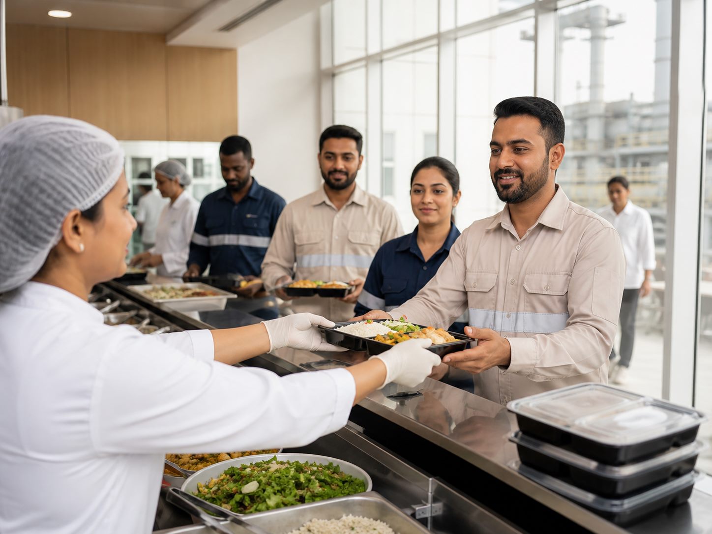 Corporate and workforce catering service in Dubai by Tasty Eats
