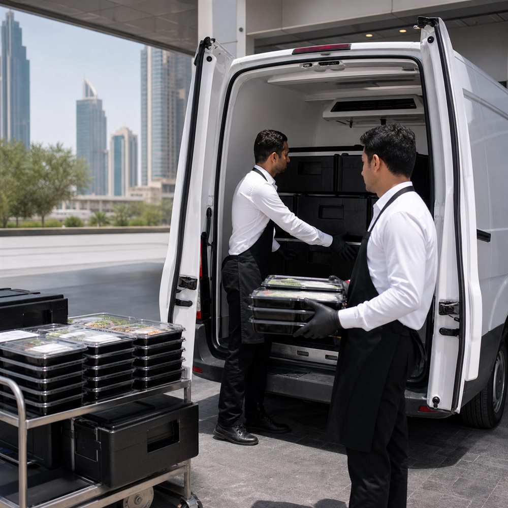 Delivery Service — Tasty Eats Catering Services Dubai