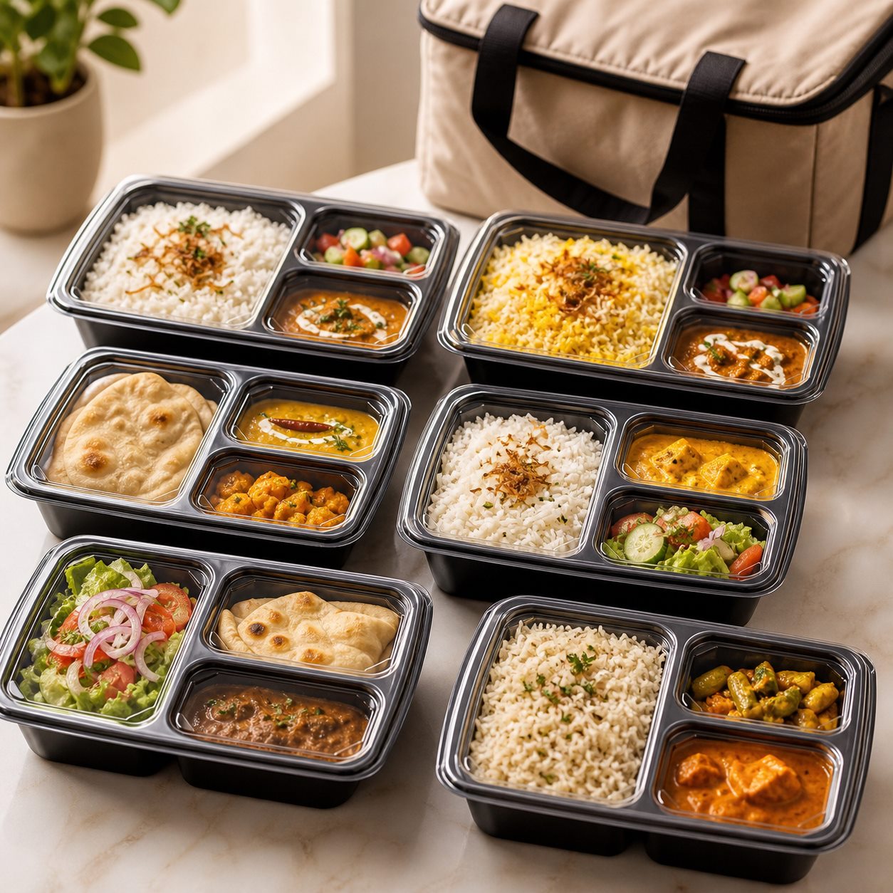 Packed Meals — Tasty Eats Catering Services Dubai