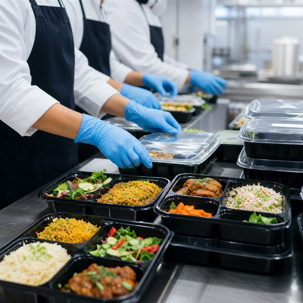 Meal Packaging — Tasty Eats Catering Services Dubai